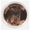 Image 1 : 1 OZ COPPER ROUND IN CAPSULE
