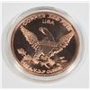 Image 2 : 1 OZ COPPER ROUND IN CAPSULE