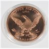 Image 2 : 1 OZ COPPER ROUND IN CAPSULE
