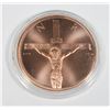 Image 1 : 1 OZ COPPER ROUND IN CAPSULE