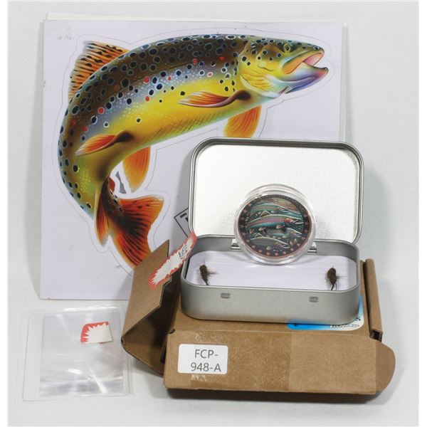 STEEL HEAD FISHING 1 OZ. .999 FINE COPPER