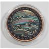 Image 2 : STEEL HEAD FISHING 1 OZ. .999 FINE COPPER