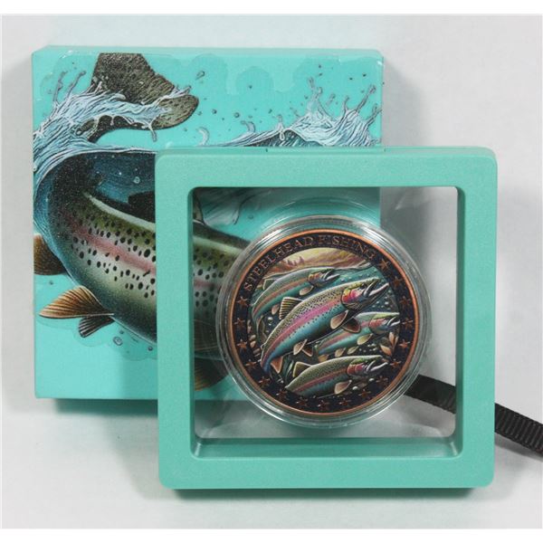 STEEL HEAD FISHING 1 OZ. .999 FINE COPPER