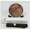 Image 1 : 5 OZ. KRAKEN .999 COPPER ROUND IN CAPSULE WITH