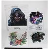 Image 1 : COIN THEMED LARGE STICKER 4 PC