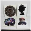 Image 1 : COIN THEMED PLATES MADE OUT OF 5/16 FOAM