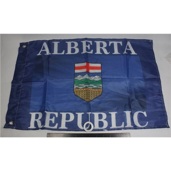 ALBERTA REPUBLIC FLAG 15.7X 23.6 INCHES