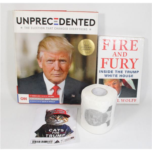 TWO COLLECTIBLE TRUMP BOOKS