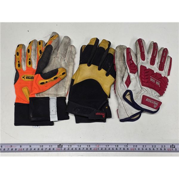 (3) Pairs of Gloves