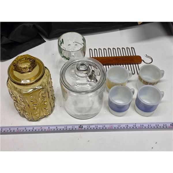 Assorted Glassware Lot etc.