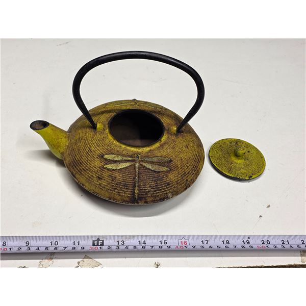 Vintage Cast Iron Teapot