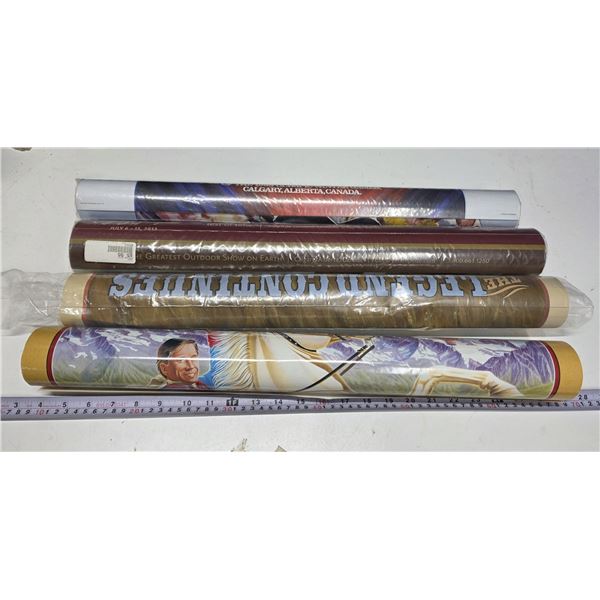 (4) Calgary Stampede Posters – Assorted Years