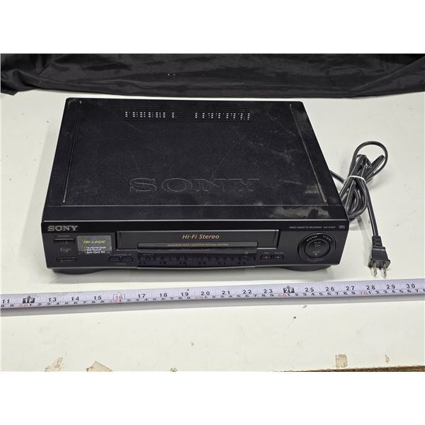 Vintage Sony VHS Player