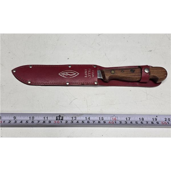 Fish Fillet Knife w/ Sheath