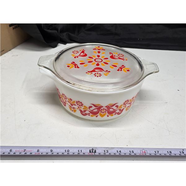 Pyrex “Friendship” Casserole Dish