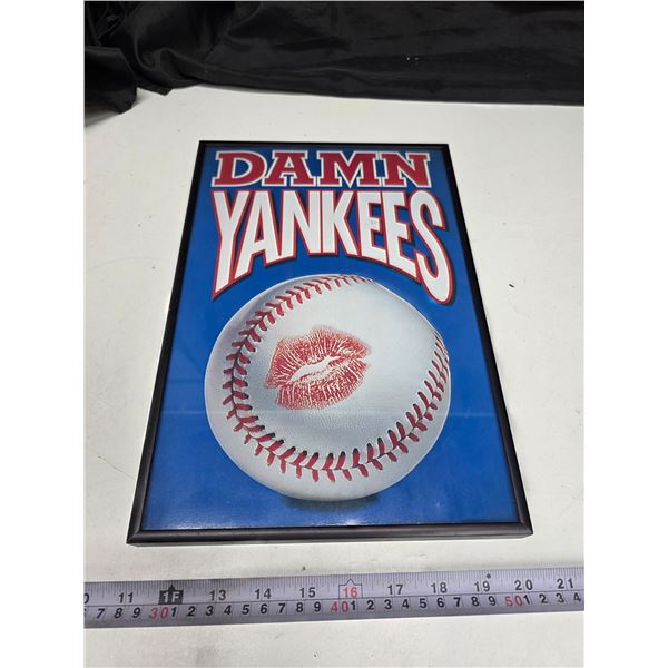 “Damn Yankees” Print in Frame – 9”x 14”