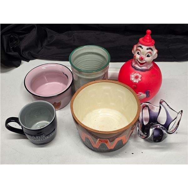 Assorted Glassware etc. Lot
