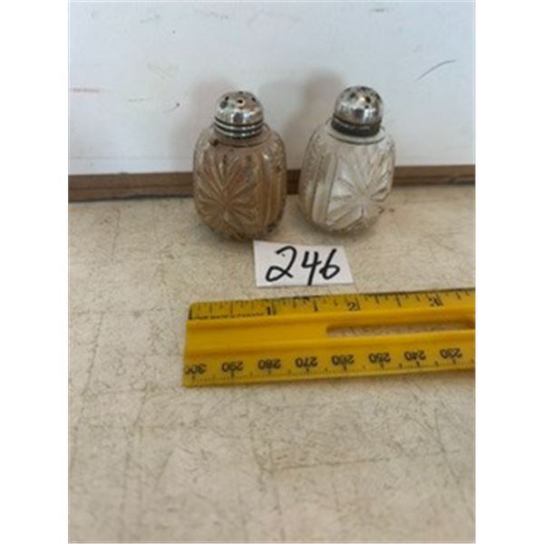 2” Tall Salt & Pepper Shakers
