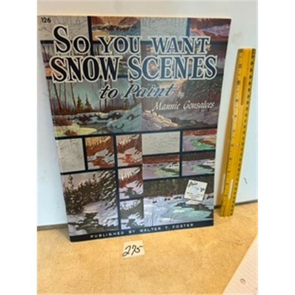 How to Paint Snow Scenes Book