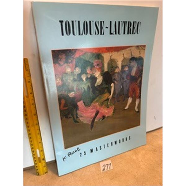 Toulouse-Lautrec Masterworks Book