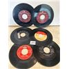 Image 1 : (6) 45-RPM Vinyl Records