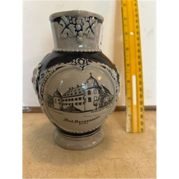 6 ½” Tall German Stoneware Pitcher