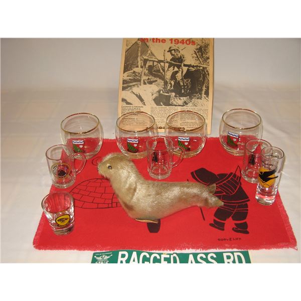 Lot of Yellowknife Memorabilia
