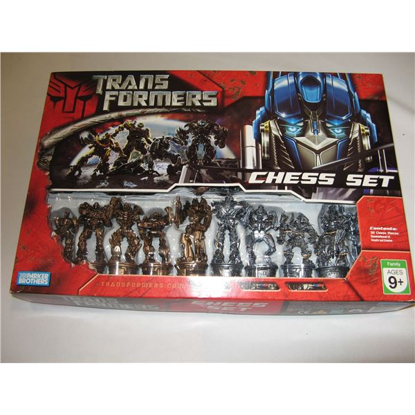 Parker Brothers Transformers Chess Set