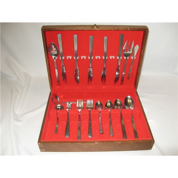 52 Piece Flatware Set & Case