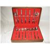 Image 1 : 52 Piece Flatware Set & Case