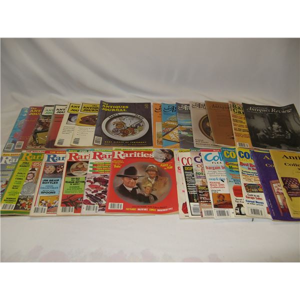 Lot of Antiques Reference Magazines