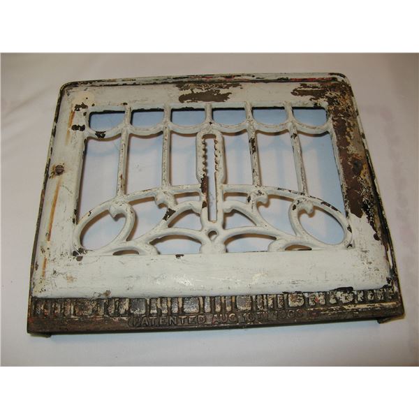 Antique Tapered Wall Register/Grate