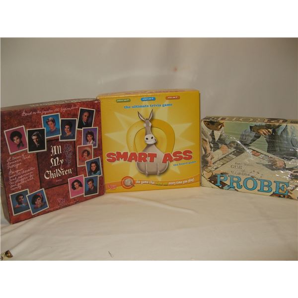 Lot of 3 Board Games
