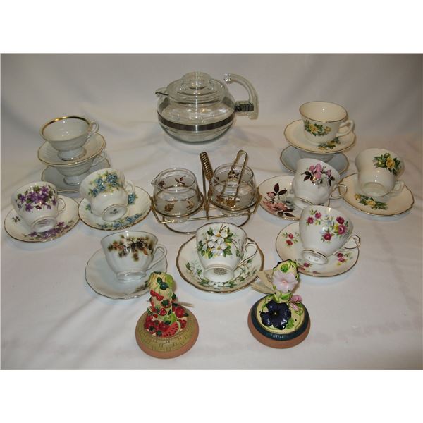 Lot of Vintage Tea Time Essentials