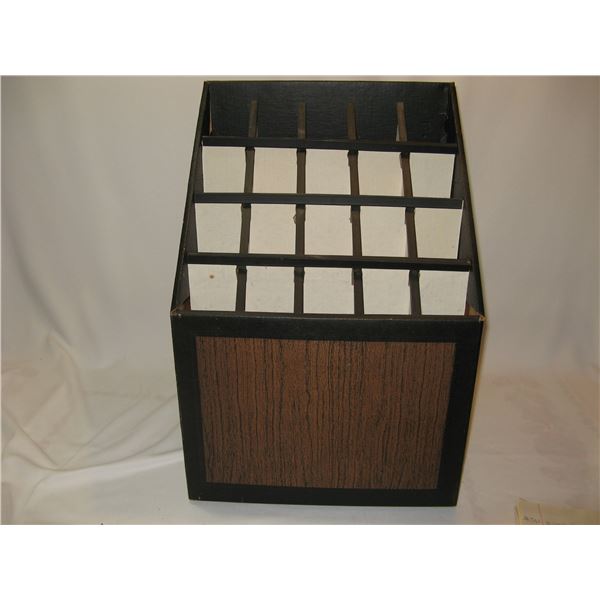 Cardboard Banker's Box Roll/Stor Stand