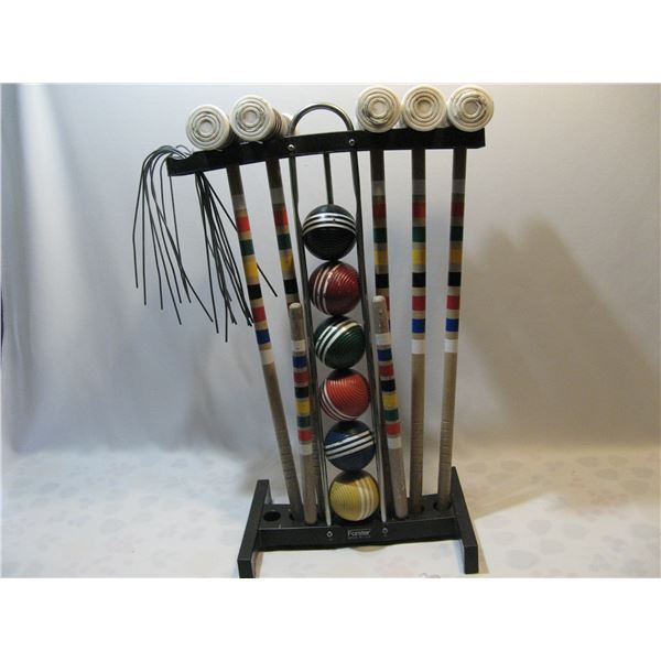 Vintage Forster Croquet Set