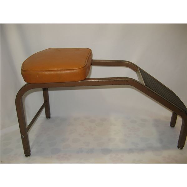Vintage Shoe Store Bench