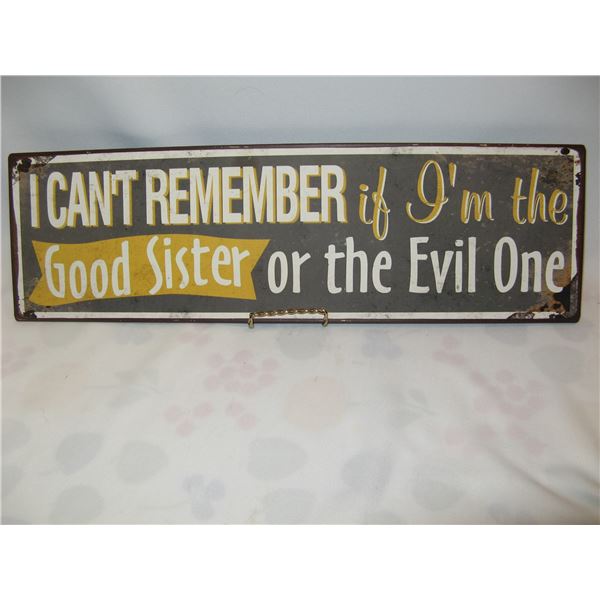 Metal Sign