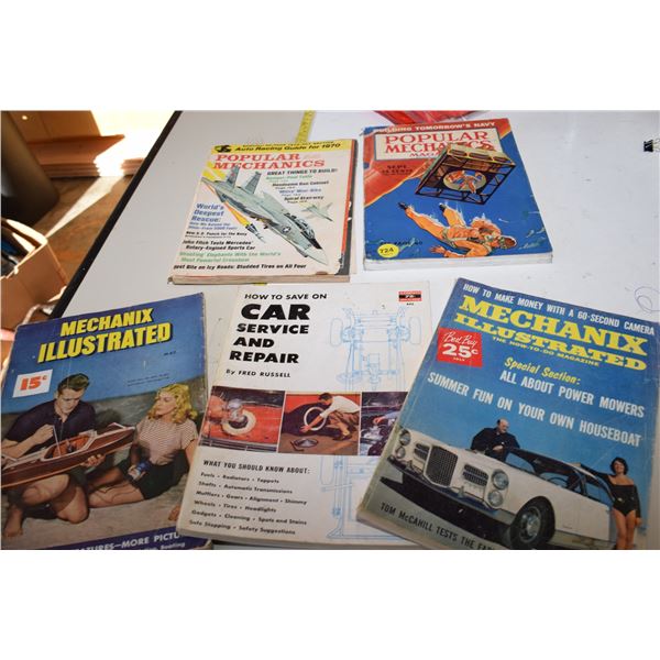 Vintage Auto/Mechanics Magazine Lot