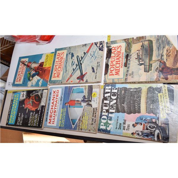 Popular Mechanics etc. Magazine Lot