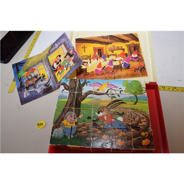 Antique 4-in-1 Block Puzzle