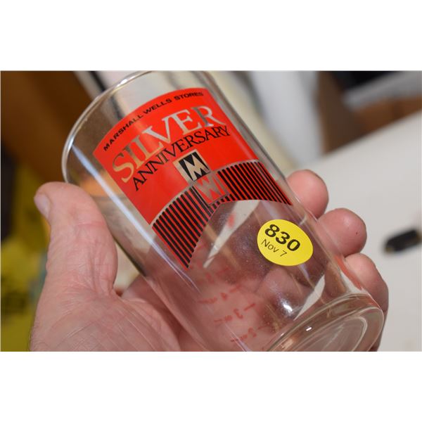 Marshall-Wells Vintage Glass