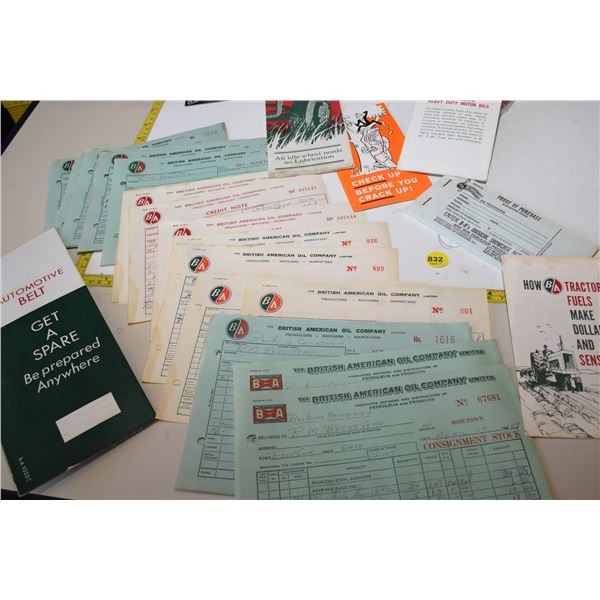 B/A British Americal Oil Company Lot
