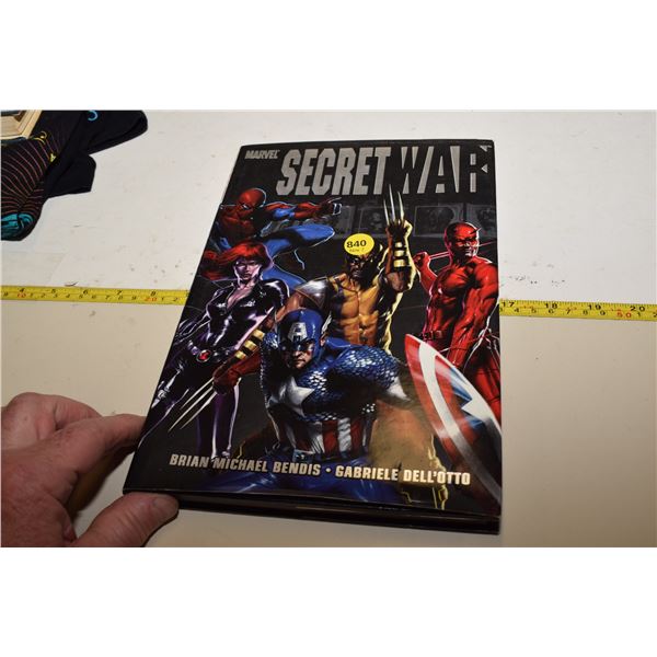 2005 Marvel Secret War Hardcover Graphic Novel