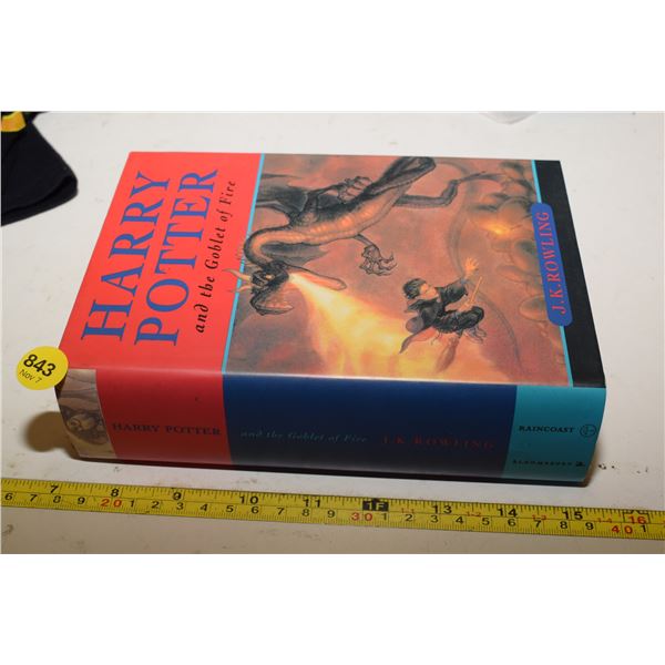 Harry Potter and the Goblet of Fire (Mint) - 2000 First Canadian Edition Hardcover