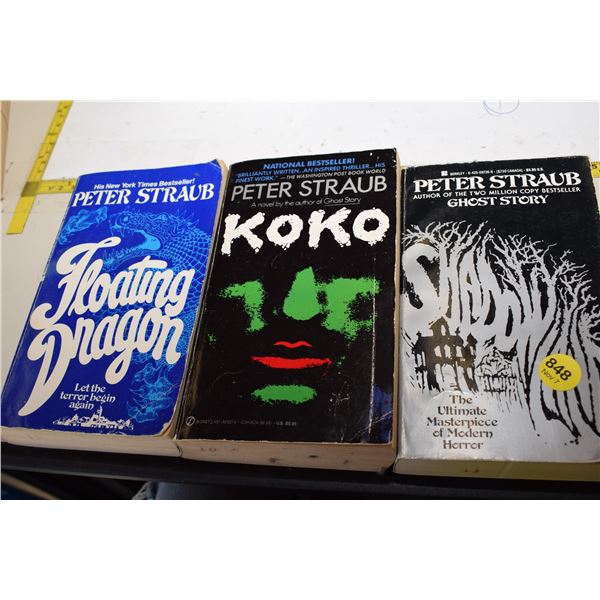 (3) Peter Straub Horror Novels