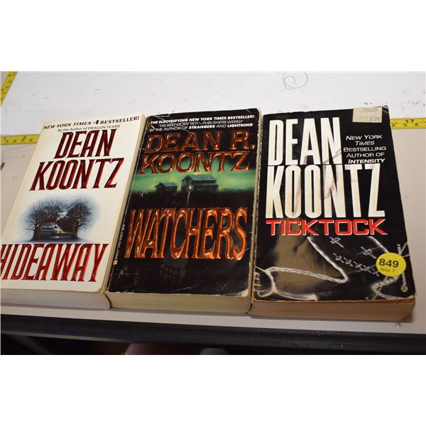 (3) Dean Koontz Horror Novels