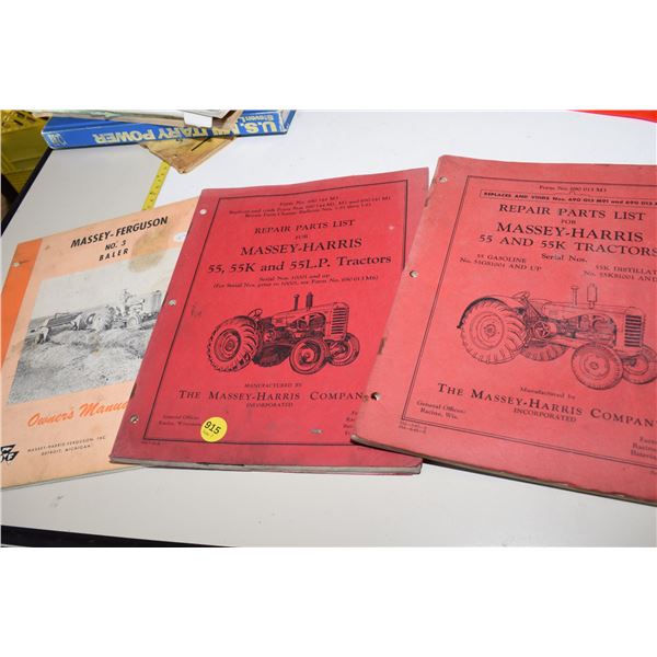 Old Massey Furguson Manuals