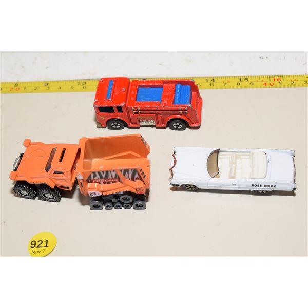 Diecast Toy Lot – Ertl Boss Hogg, Hot Wheels, etc.