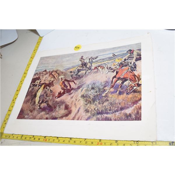 1920 Charles Russell Print